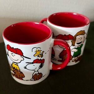 Set of 2 Peanuts Gang Ceramic Coffee XL Mug 20 Ounces ZRIKE Brand 2022